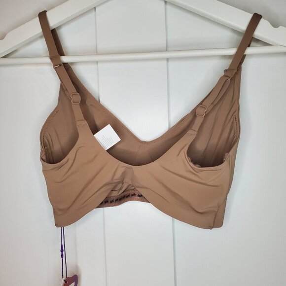 NWT Yitty SZ XS Smoothed Reality Plunge Bra - Moody B*tch Taupe - Picture 5 of 10